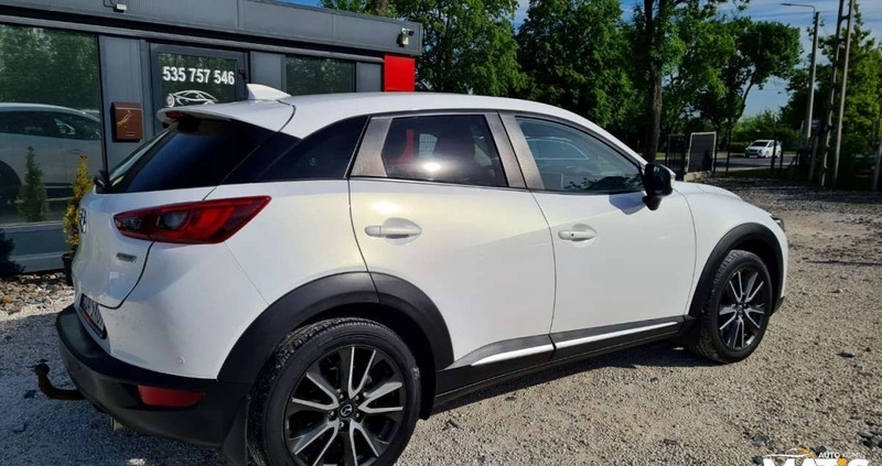 Mazda CX-3 cena 63900 przebieg: 175000, rok produkcji 2015 z Chociwel małe 781